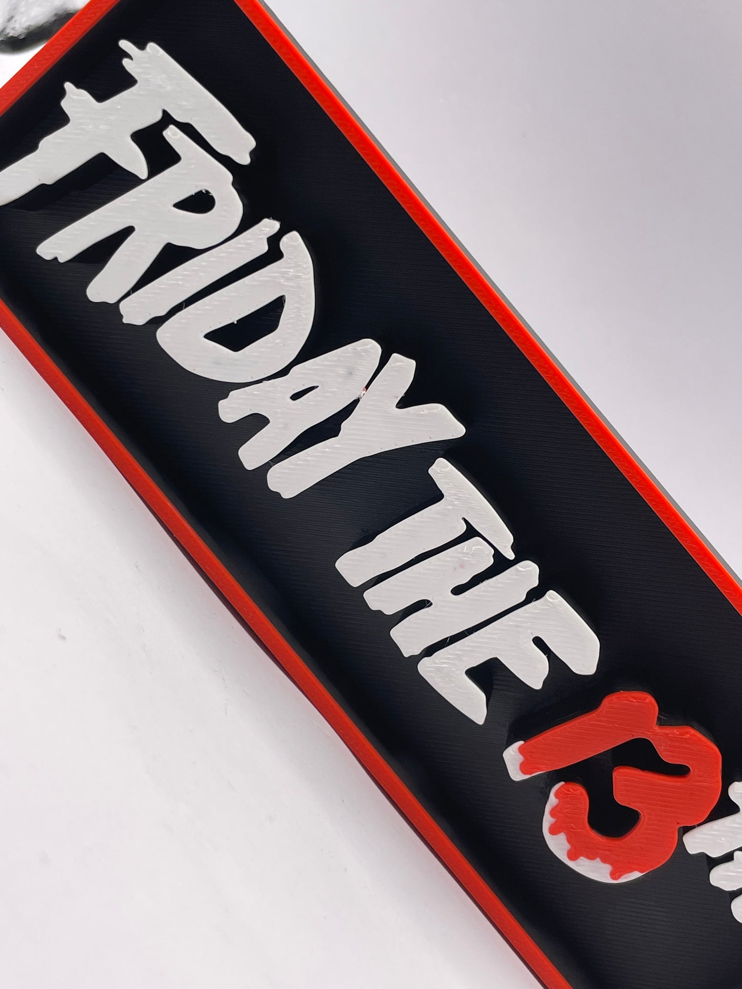 Friday The 13th imperfect 7 inch plaque
