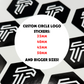 Custom Circle Stickers