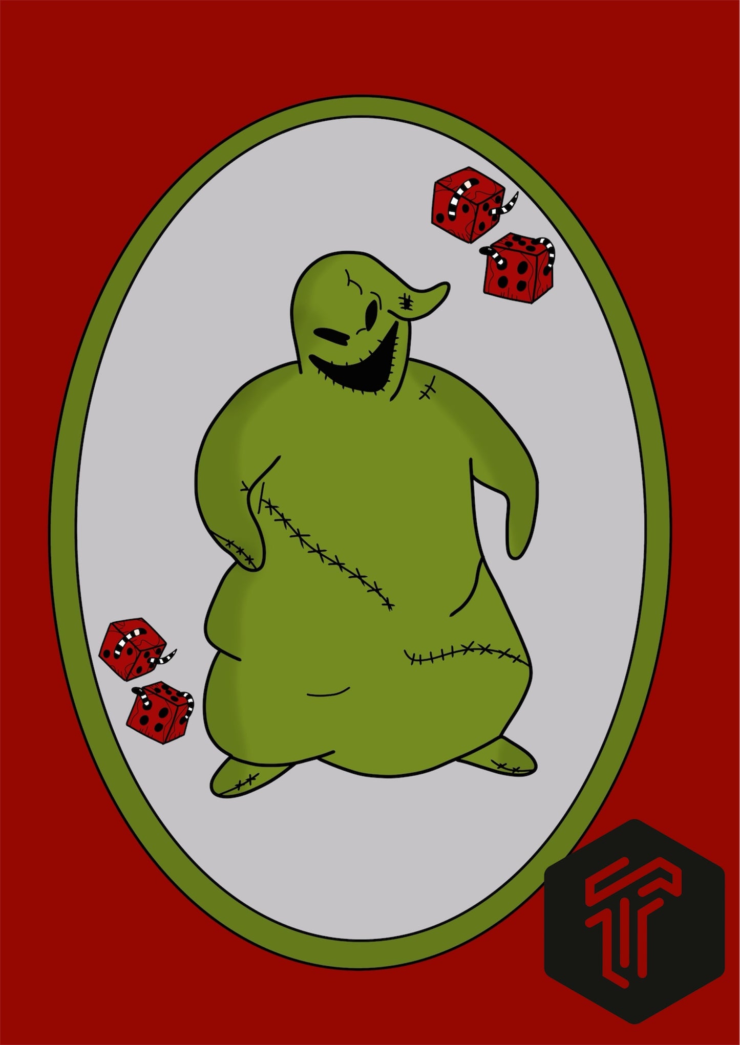 Oogie Boogie Print