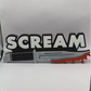 Scream Knife Plaque (Silver), Free Standing Letter 3D Printed Logo