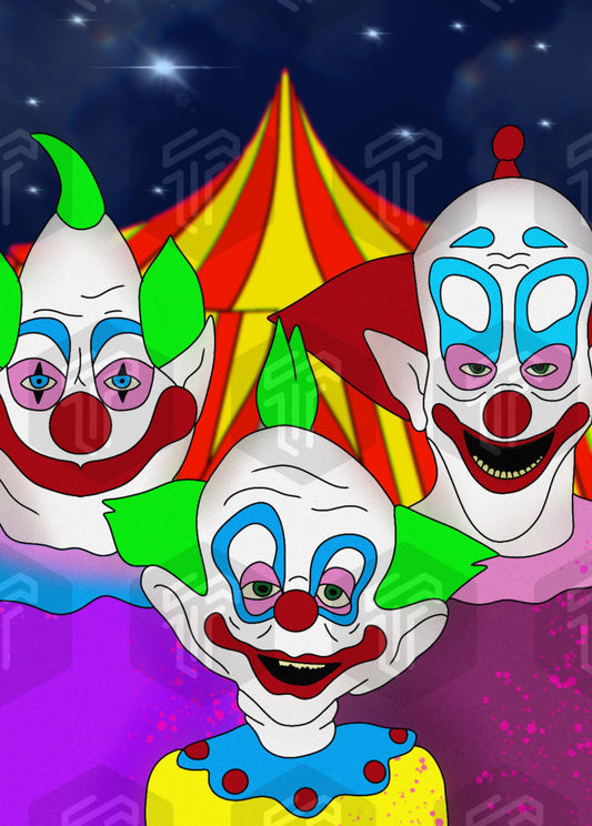 Killer Klowns Print