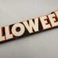 Halloween imperfect 10 inch plaque