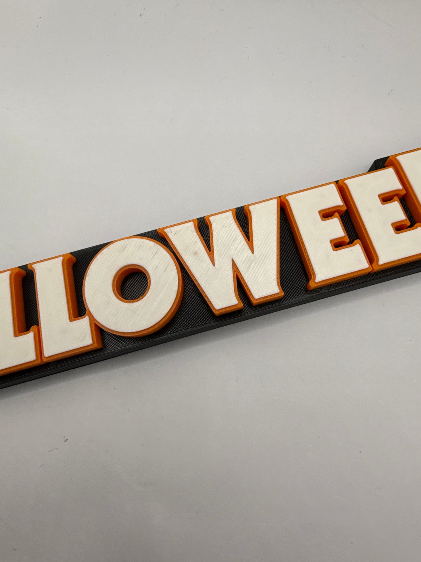 Halloween imperfect 10 inch plaque