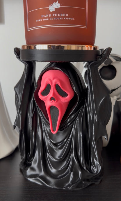 Ghostface Candle Holder! (Different Colours Available)