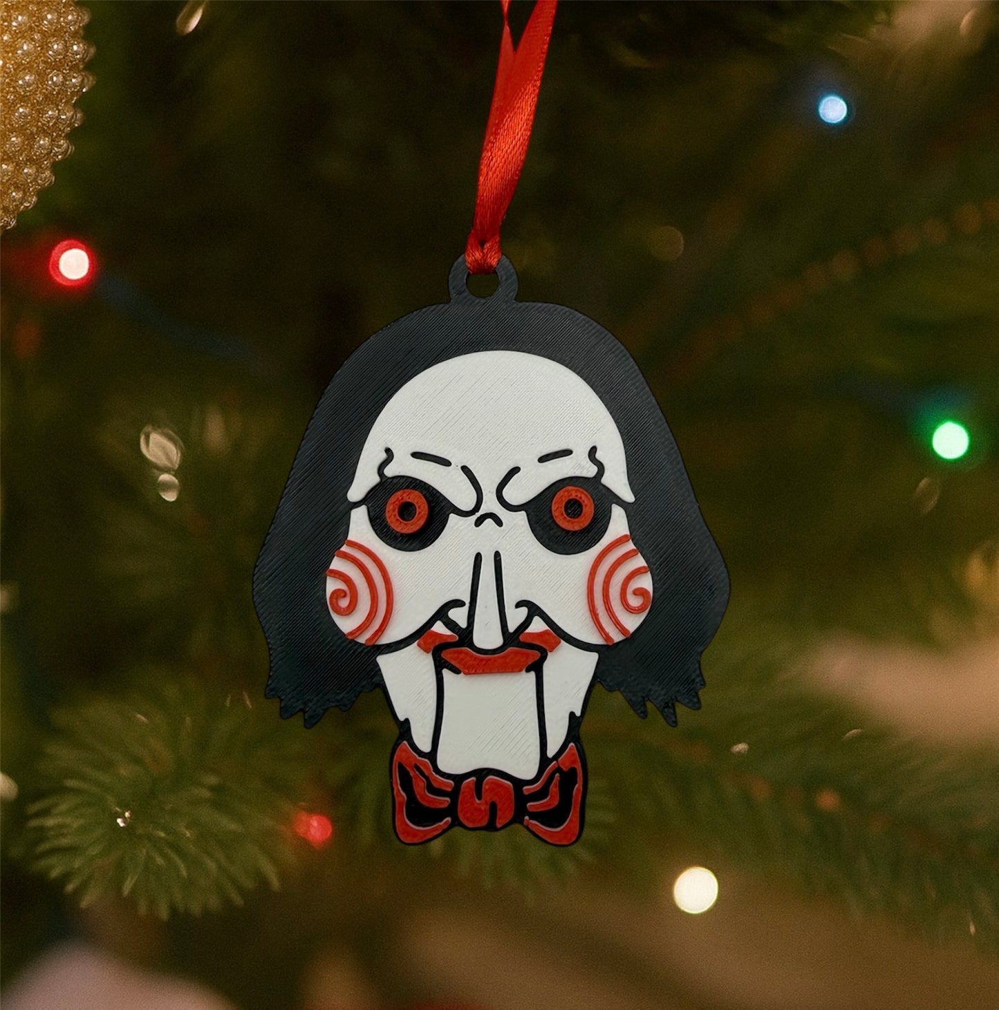 Saw Billy Hanging Tree Ornament