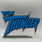 WCW Thunder WWE WWF Wrestling Freestanding Display Plaque, 3D Printed Logo