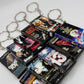 Horror Hits Stand + All 10 VHS Keychains