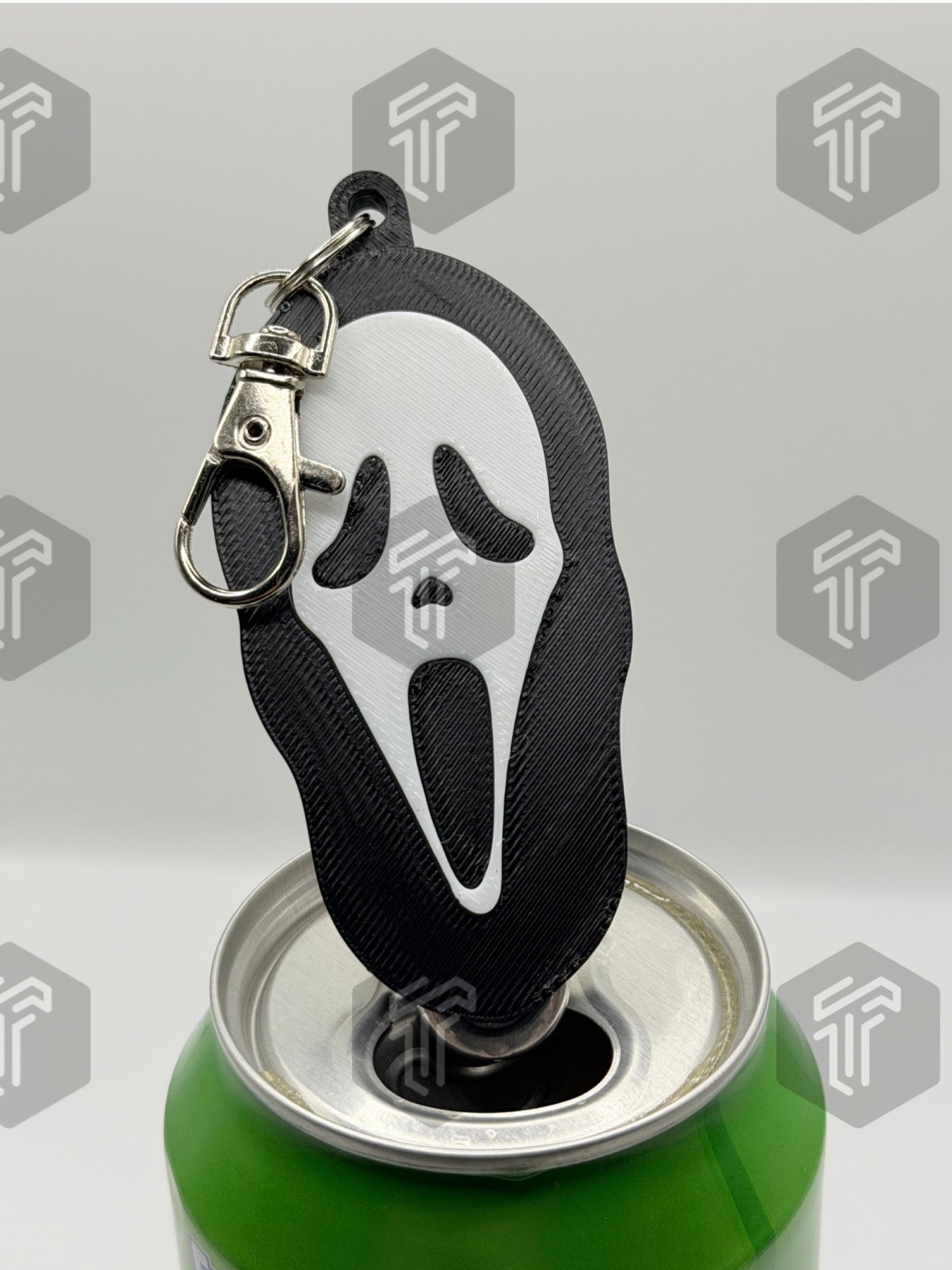 Horror Helper Scream Ghostface Soda Can Opener [NEW & IMPROVED DESIGN]