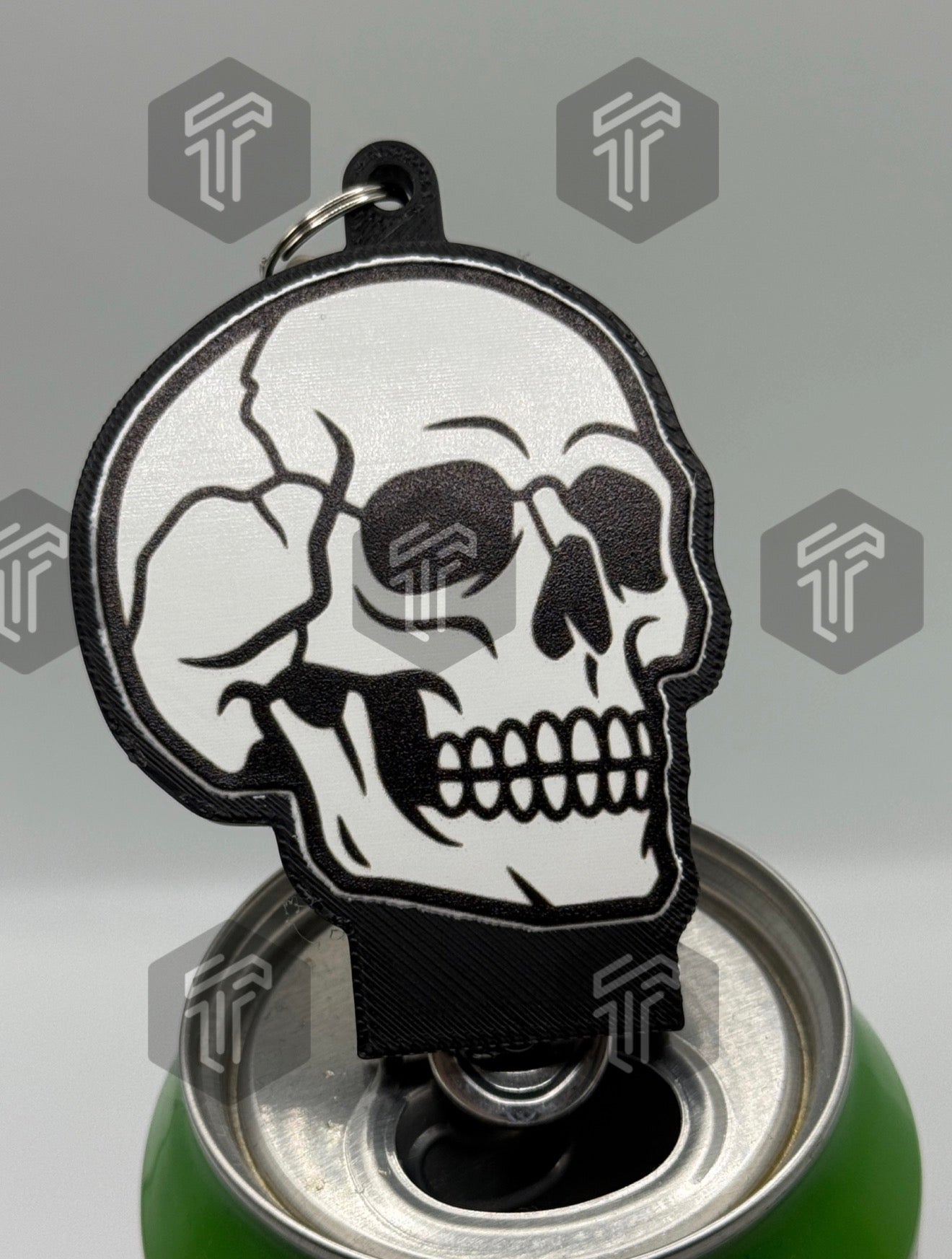 Horror Helper Skull Soda Can Opener UV PRINTED DESIGN [LIMITED EDITION HALLOWEEN COLLECTION]