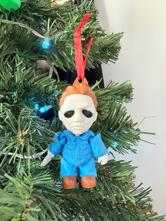 Michael Myers Mini Figure Hanging Tree Ornament