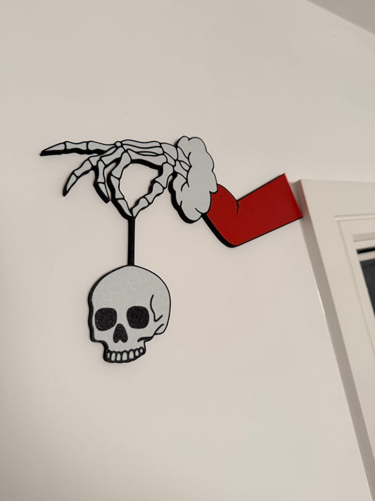 Christmas Spooky Hand Wall Plaque