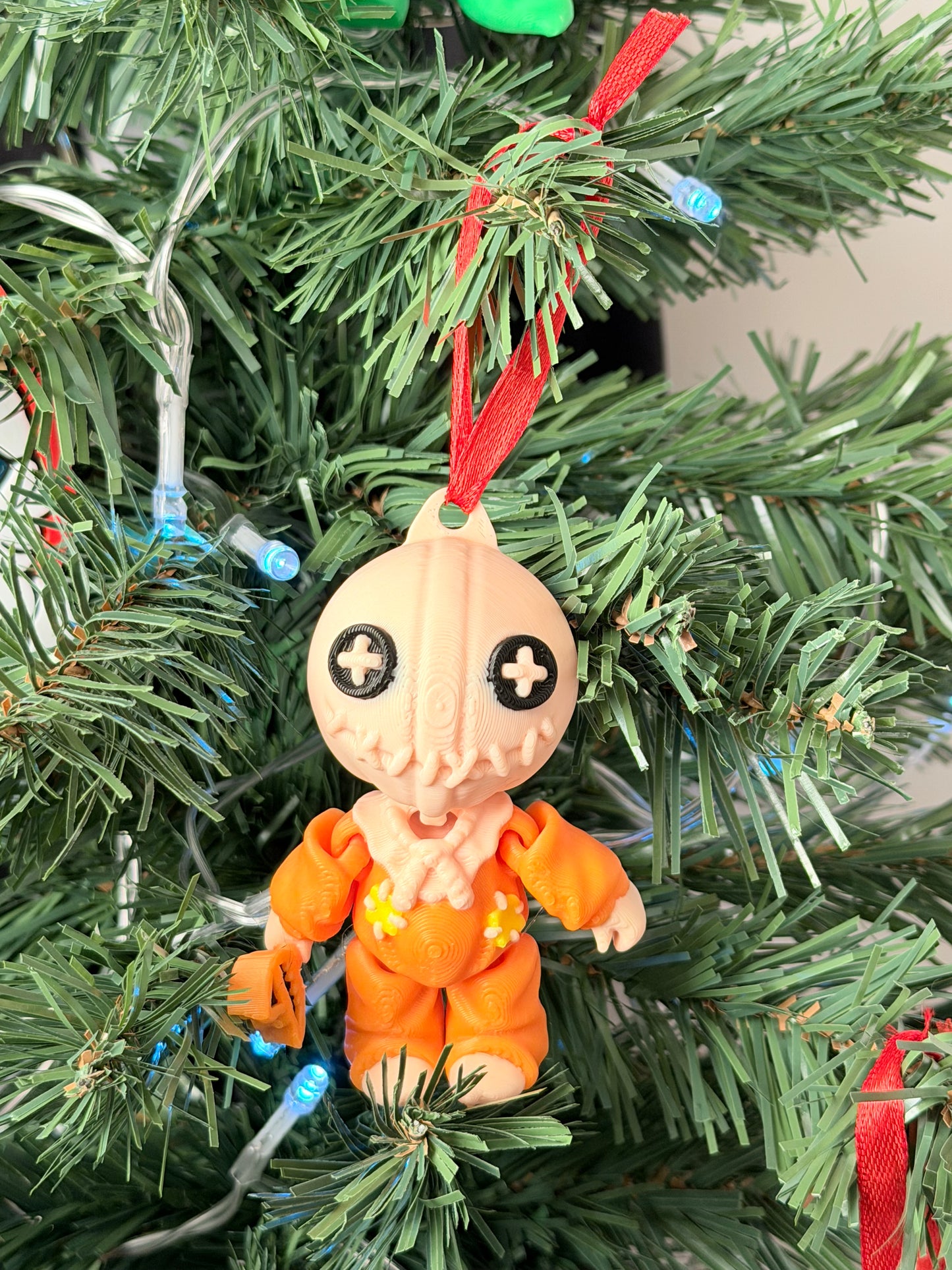 Trick R Treat Sam Mini Figure Hanging Tree Ornament