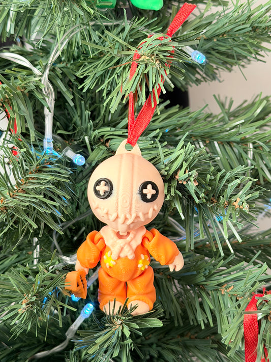 Trick R Treat Sam Mini Figure Hanging Tree Ornament