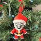 Terrifier Art The Clown Santa Mini Figure Hanging Tree Ornament