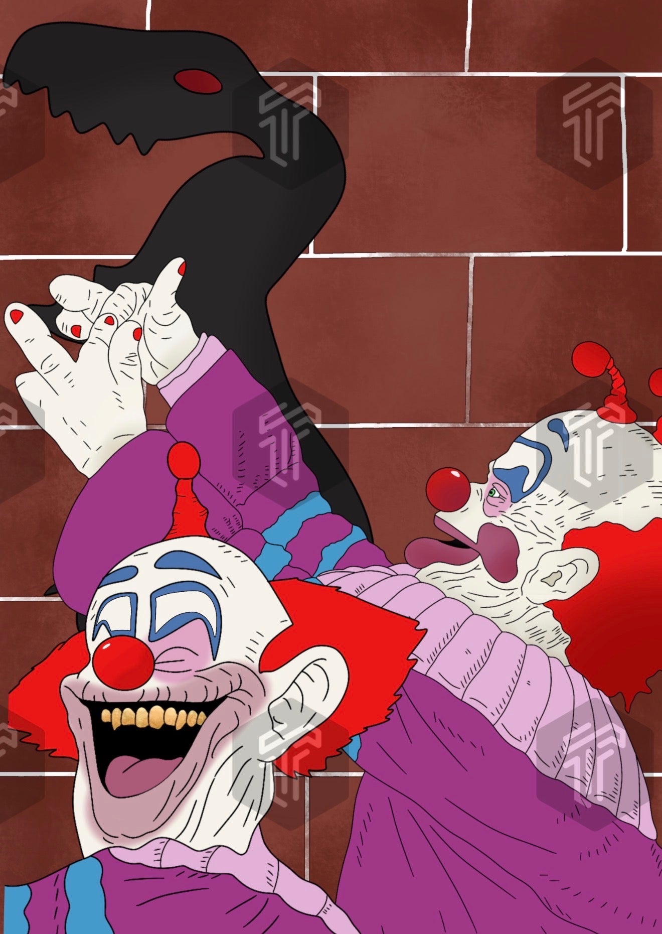 Killer Klowns Print