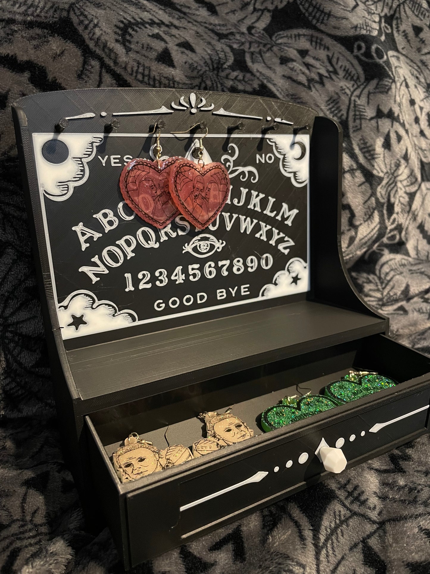 Ouija board Jewellery Box, 3D Printed