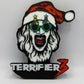 TERRIFIER 3 (Santa) Art The Clown Free Standing Horror Display Plaque, 3D Printed