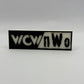 WCW / NWO Wrestling WWE Freestanding Display Plaque, 3D Printed Logo