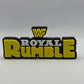 Royal Rumble Wrestling WWE Freestanding Display Plaque, 3D Printed Logo