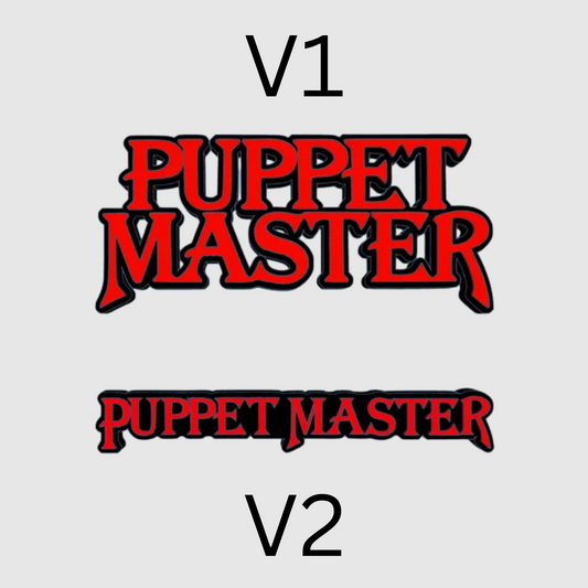 Puppet Master, Free Standing Letter 3D Printed Logo