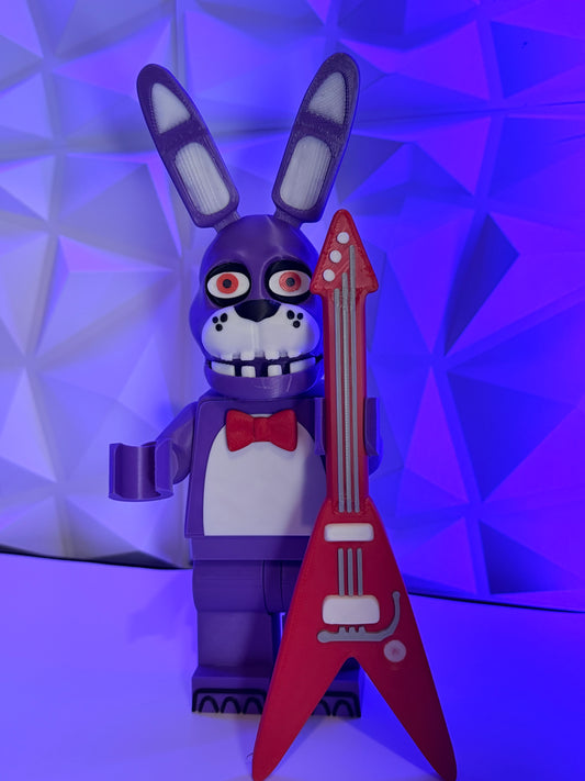 Five Nights At Freddy’s Bonnie Brick Figure (9 Inches Tall)