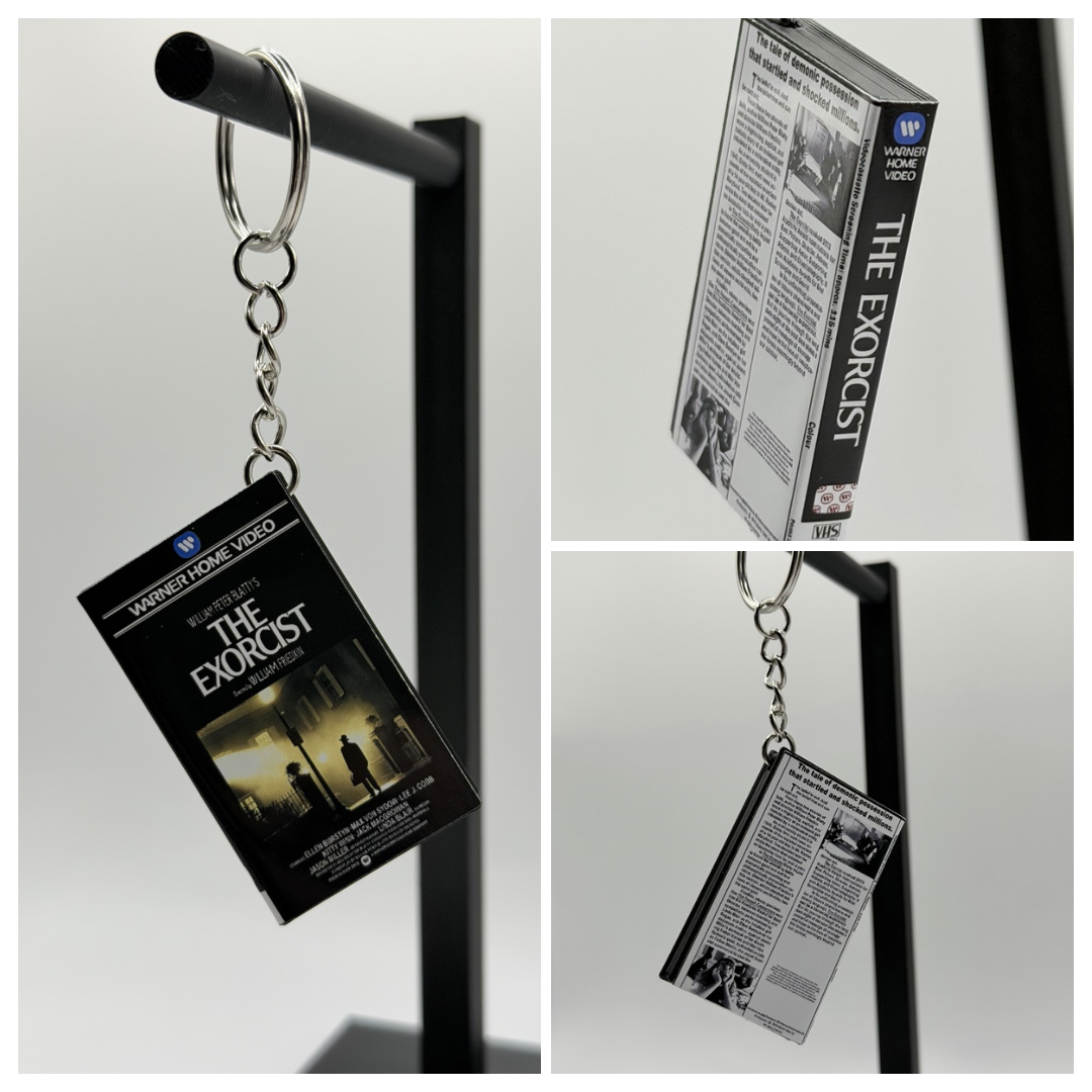 VHS Horror Keychain