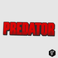 Predator Logo Horror Freestanding Display Plaque, 3D Printed