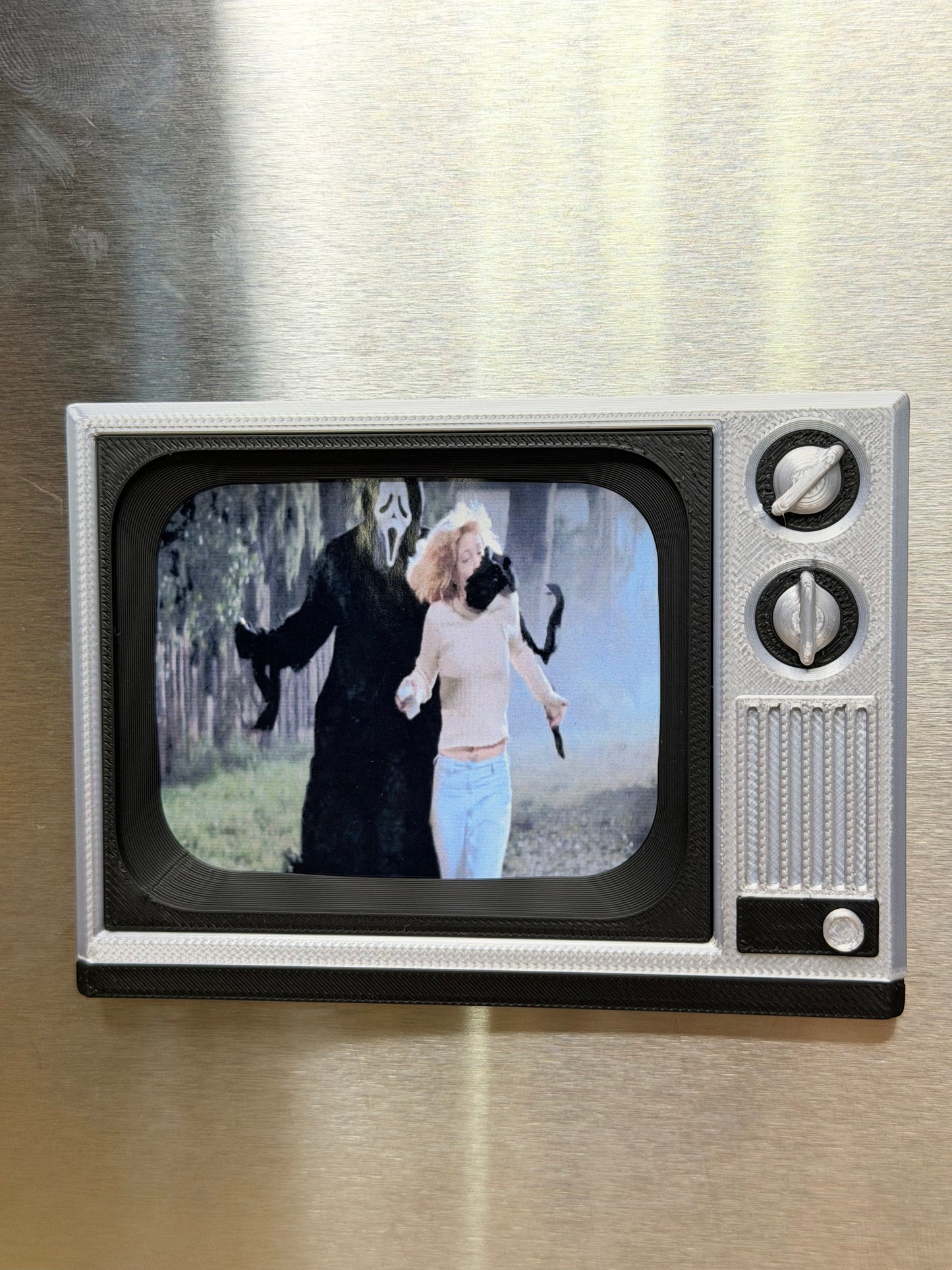 TV Fridge Magnet