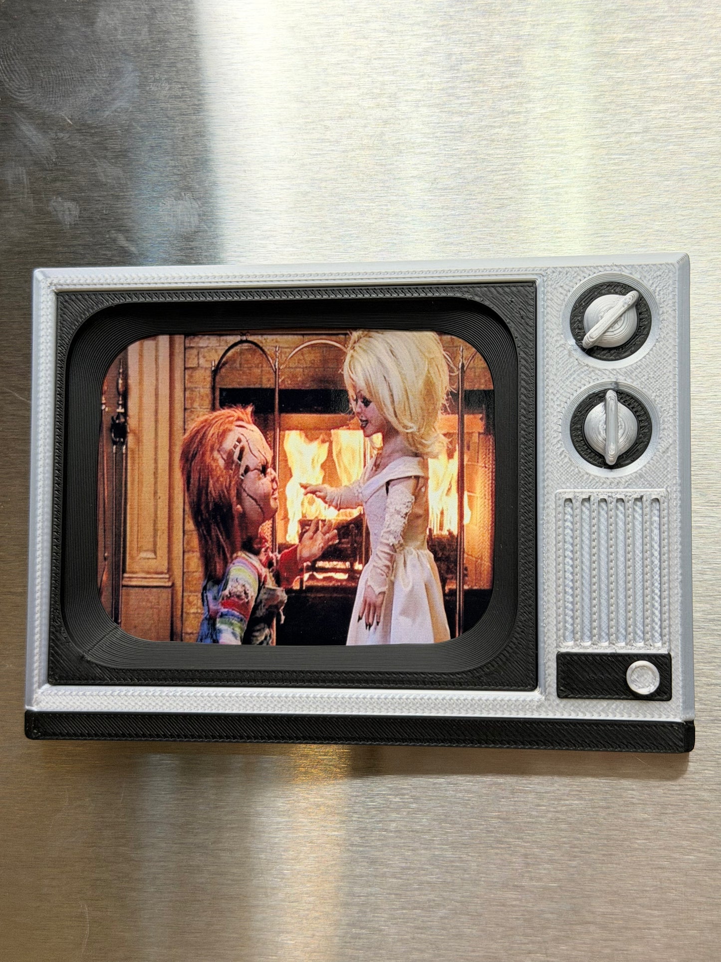 TV Fridge Magnet