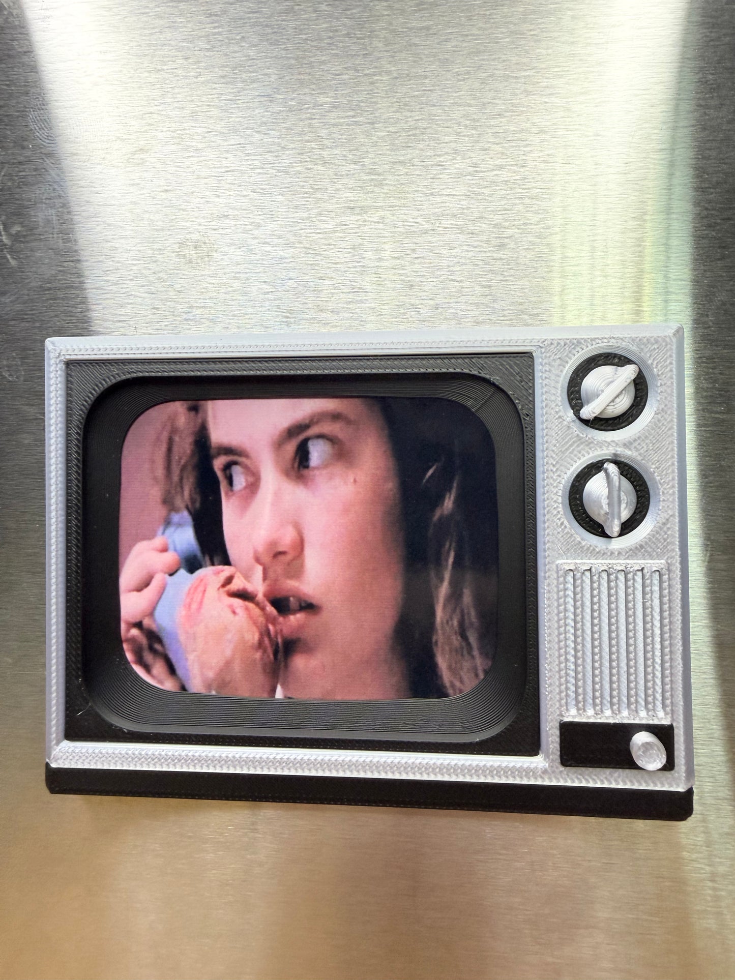 TV Fridge Magnet
