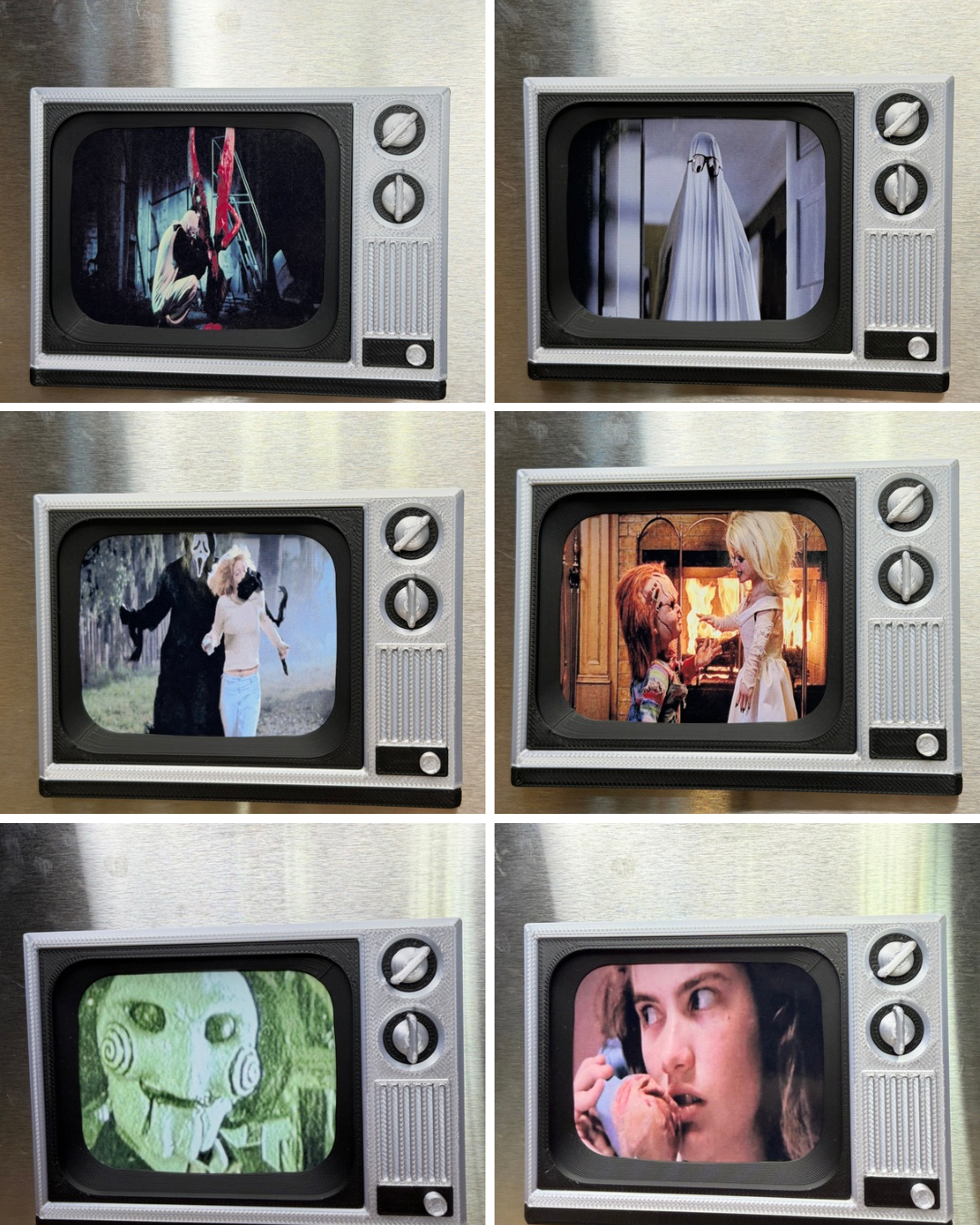 TV Fridge Magnet