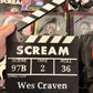 Scream Clapper Board
