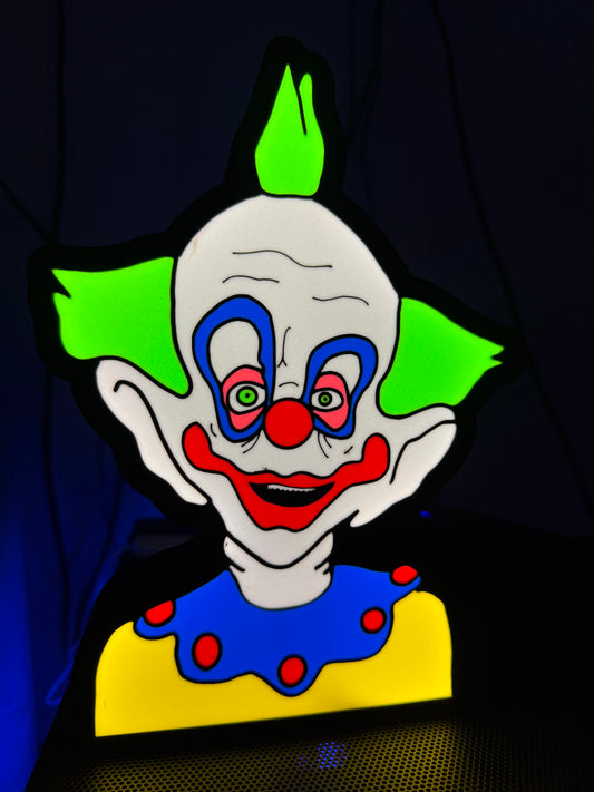 Killer Klowns From Outer Space Shorty LED Lightbox (Click On/Off Switch)
