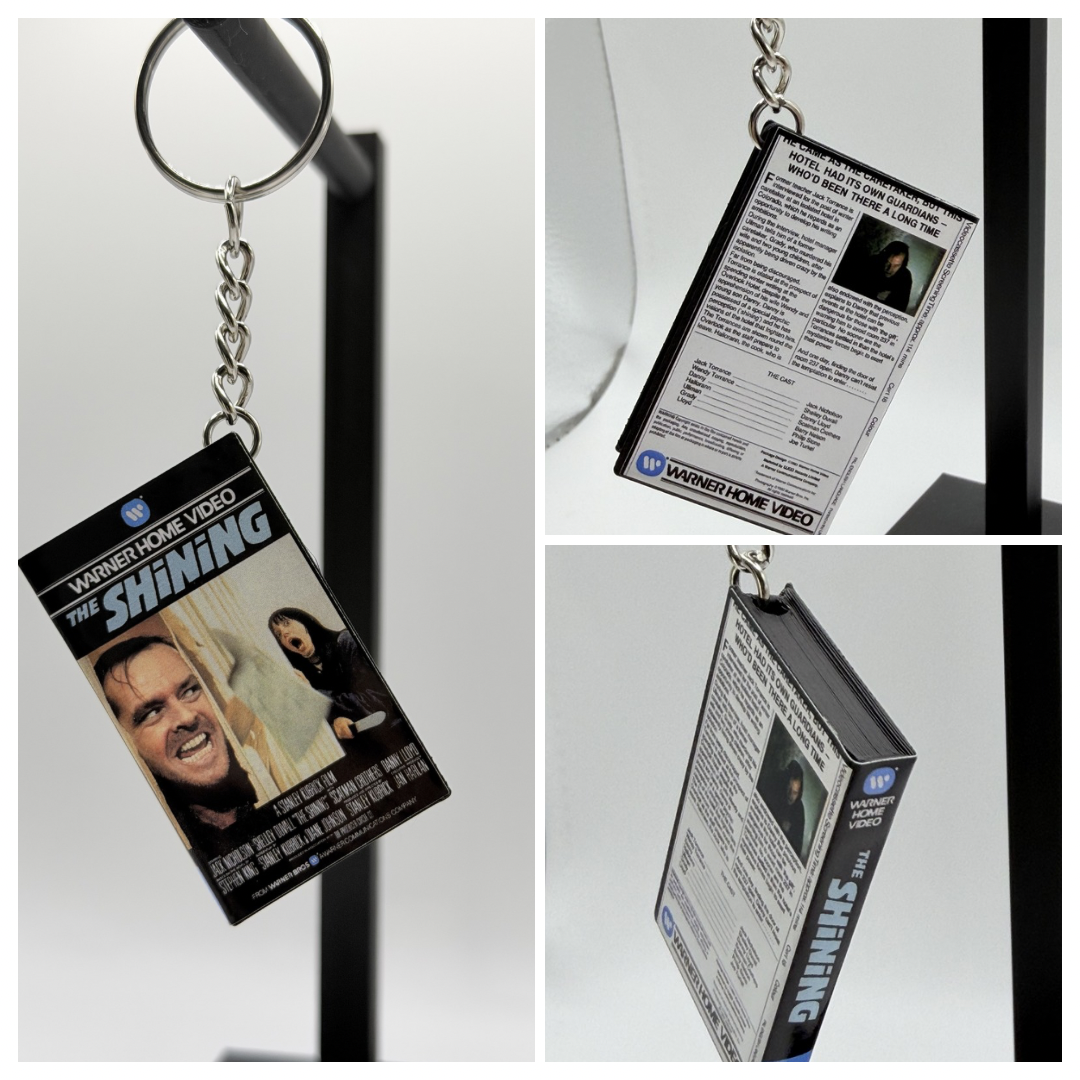 VHS Horror Keychain