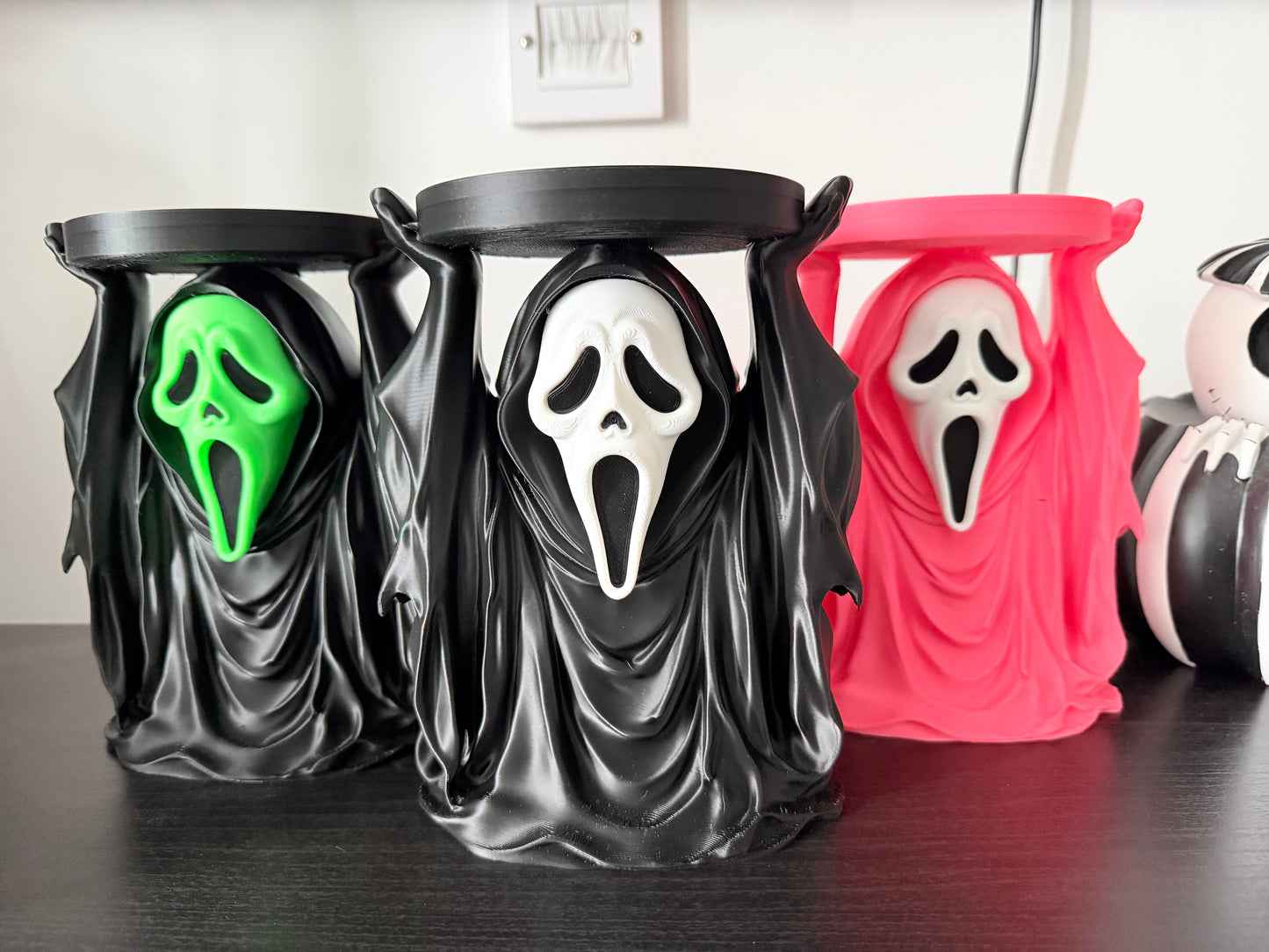 Ghostface Candle Holder! (Different Colours Available)