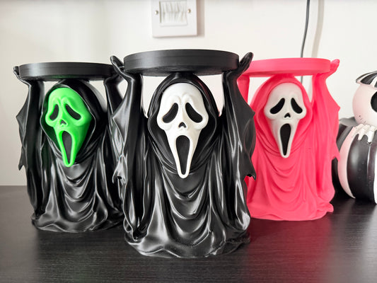 Ghostface Candle Holder! (Different Colours Available)
