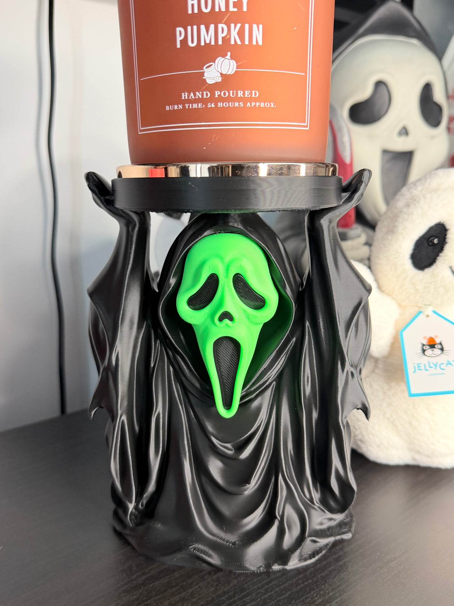 Ghostface Candle Holder! (Different Colours Available)