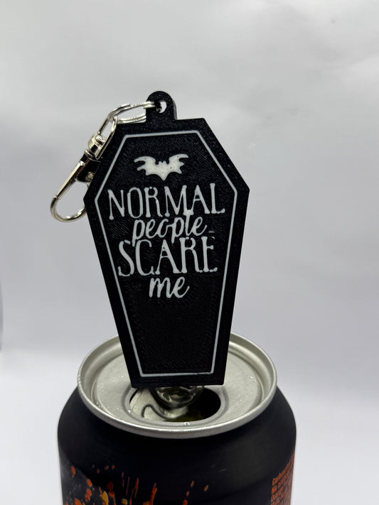 Horror Helper Normal People Scare Me Soda Can Opener