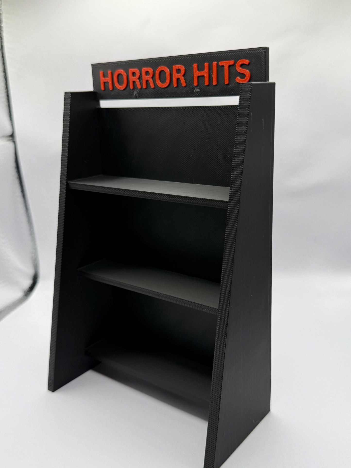 VHS Keychain Blockbuster Style Shelf