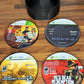 Xbox 360 Mixed Disc Drink Coaster Set With Holder