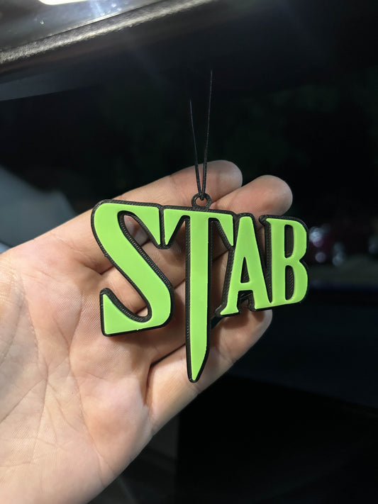 Scream Stab Car Mirror Hanging Decoration