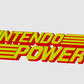 Nintendo Power 1988 Gaming Logo 3D Printed