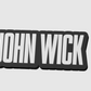 John Wick Logo Freestanding Display Plaque, 3D Printed