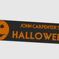 John Carpenters Pumpkin Halloween Plaque, Free Standing Letter 3D Printed Logo