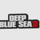 Deep Blue Sea 2 Horror Freestanding Display Plaque, 3D Printed