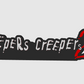 Jeepers Creepers 2 Horror Free Standing 3D Printed Logo