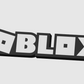 Roblox Logo 3D Printed