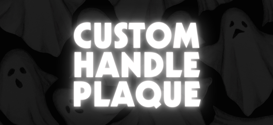 Custom Instagram Handle Plaque