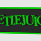 Beetlejuice 3D Printed Border Display Plaque