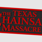 Texas Chainsaw Massacre 3D Printed Border Display Plaque